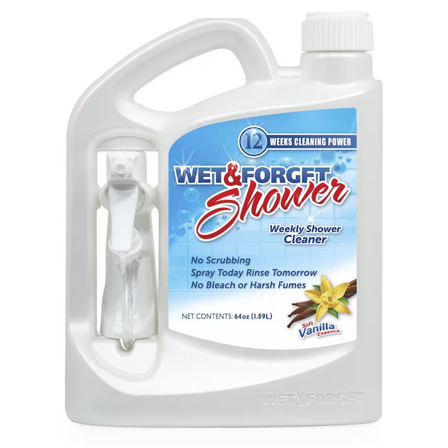 Wet & Forget Shower Cleaner Spray Multi-Surface Weekly Application Requires No S gallery