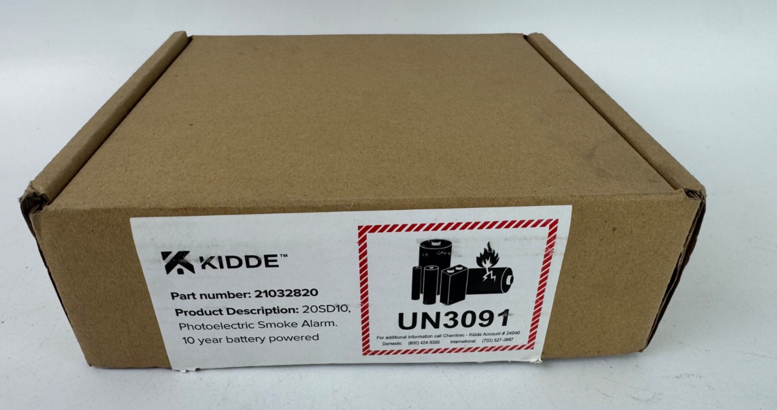 Kidde Smoke Detector 10-Year Battery Powered w/LED Status Lights 85 dB Alarm gallery
