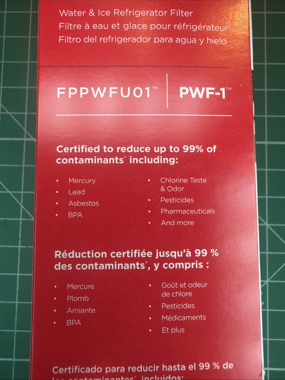 *New* Frigidaire Water and Ice Refrigerator Filter PWF-1 (Model: FPPWFU01) gallery