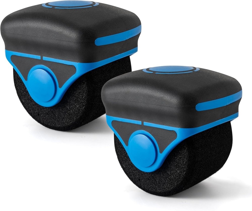 NEWISHTOOL Sponge Seam Roller Vinyl Applicator Tool, 2 Pack Soft Foam Wheel Roll