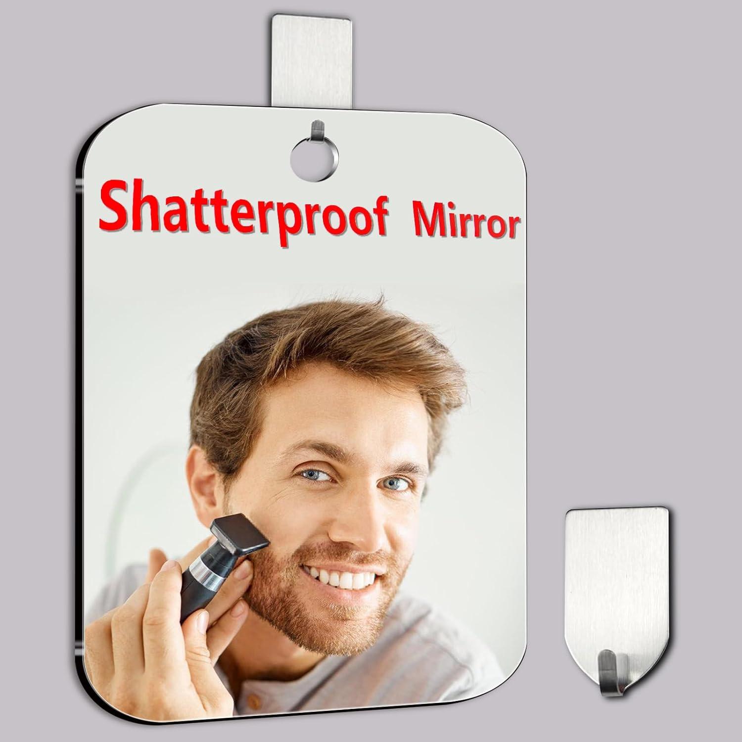Shower Mirror Fogless for Shaving Medium 8 X 6 Inch Fogless Mirror for Shower gallery