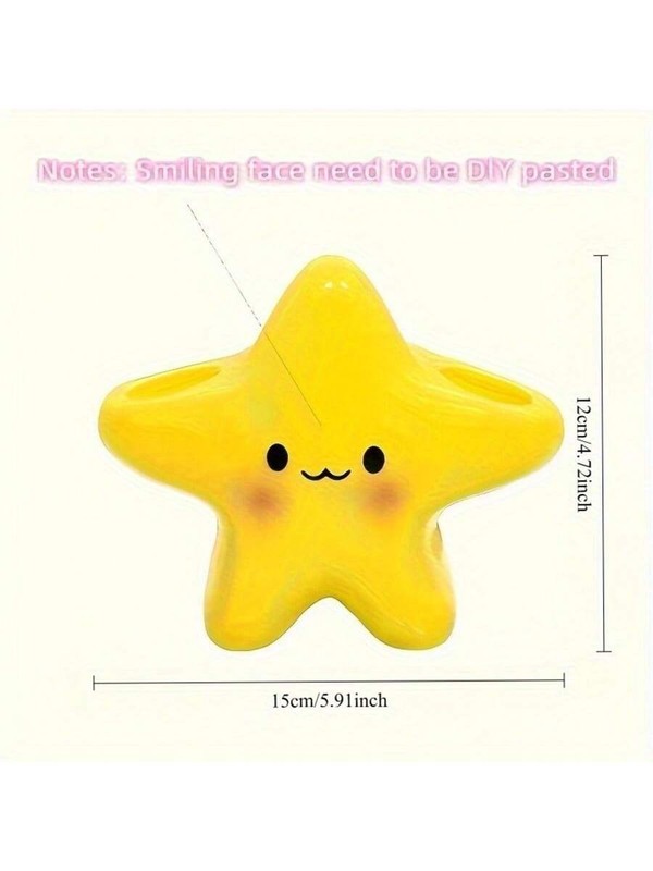 Multipurpose Cartoon Star Shape Toothbrush Rack Makeup Pencil Organizer For Kids gallery