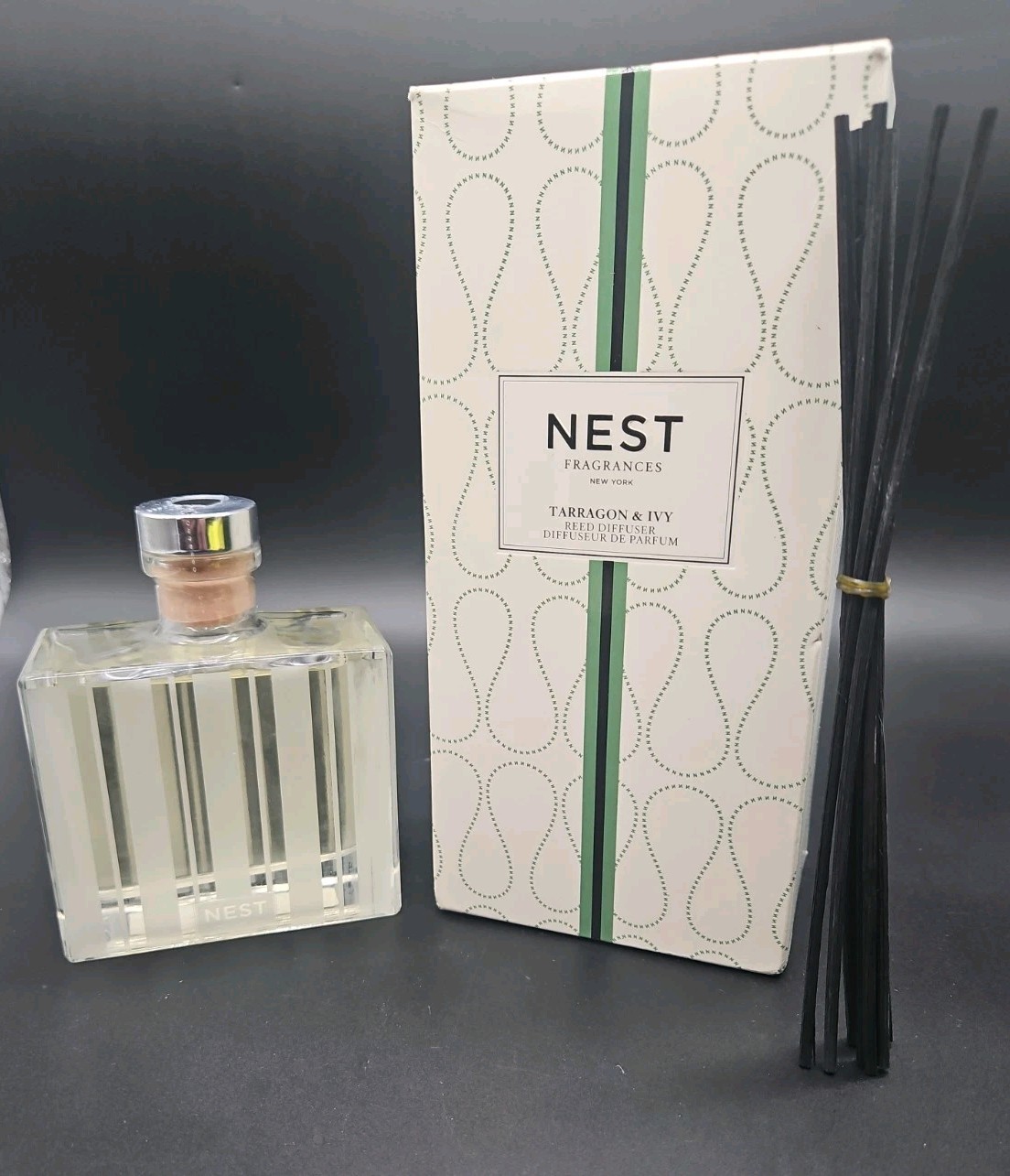 NEST New York Fragrances Reed Diffuser- Tarragon & Ivy, 5.9 fl oz, New gallery