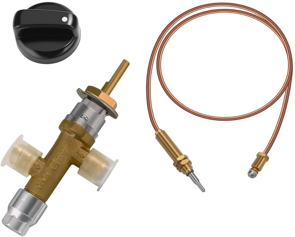 LPG Propane Gas Fire Pit Flame Failure Safety Control Safety Valve Kit 3/8" Flar
