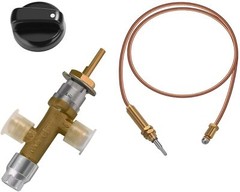 LPG Propane Gas Fire Pit Flame Failure Safety Control Safety Valve Kit 3/8″ Flar