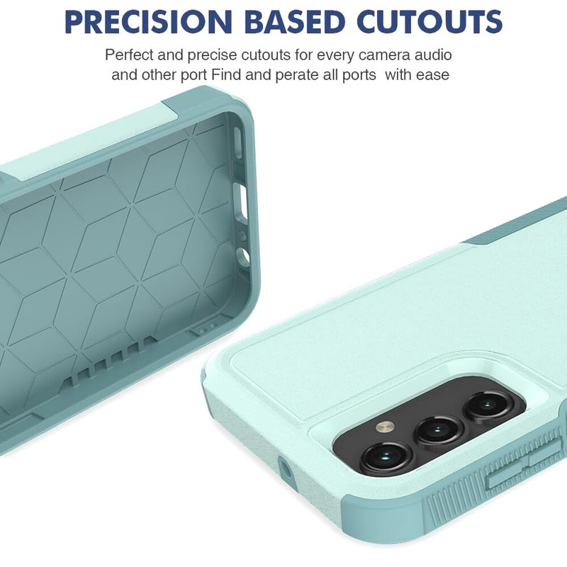 For Samsung Galaxy A16 5G Case Heavy-Duty Tough Dual Layer Cover +Tempered Glass gallery