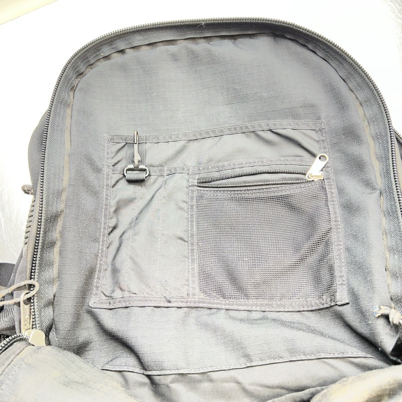 Vintage L.L. Bean Backpack Bookbag With Adjustable Waist Strap, EUC! 3