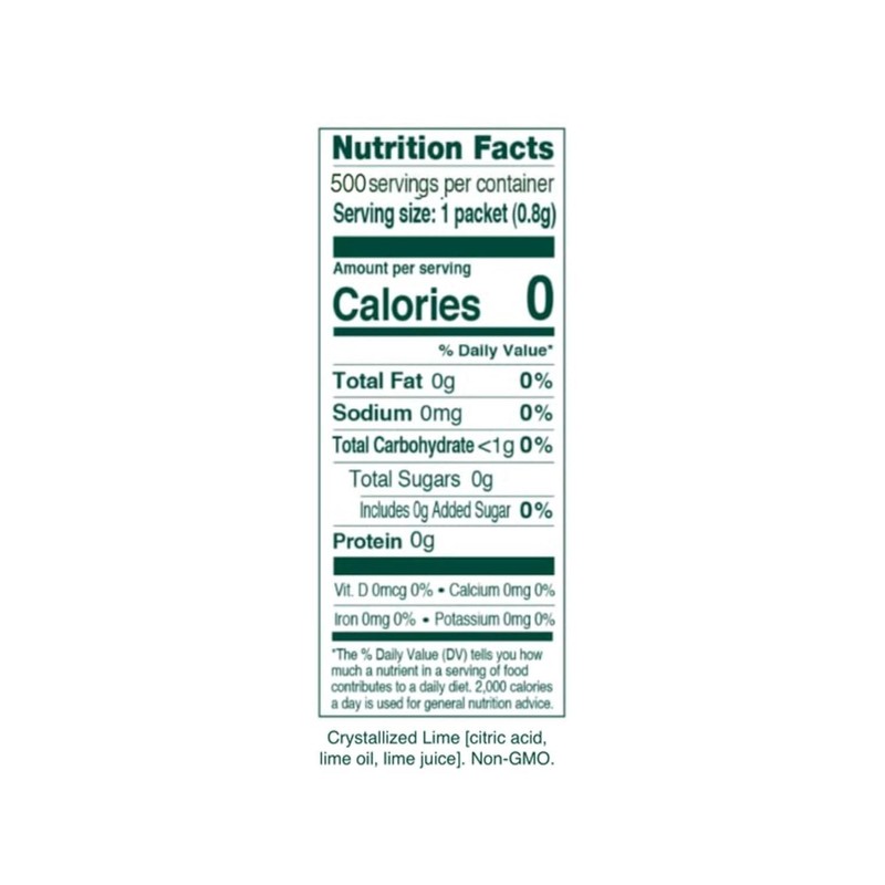 TRUE LIME Water Enhancer, Bulk Pack - 0.03 Ounce, 500 Count (Pack of 1)| Zero... gallery