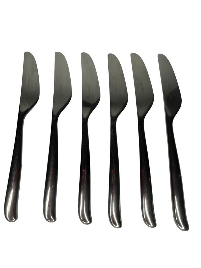 Lauffer Design 2 Norway Towle Stainless Steel Dinner Knives Flatware Silverware gallery