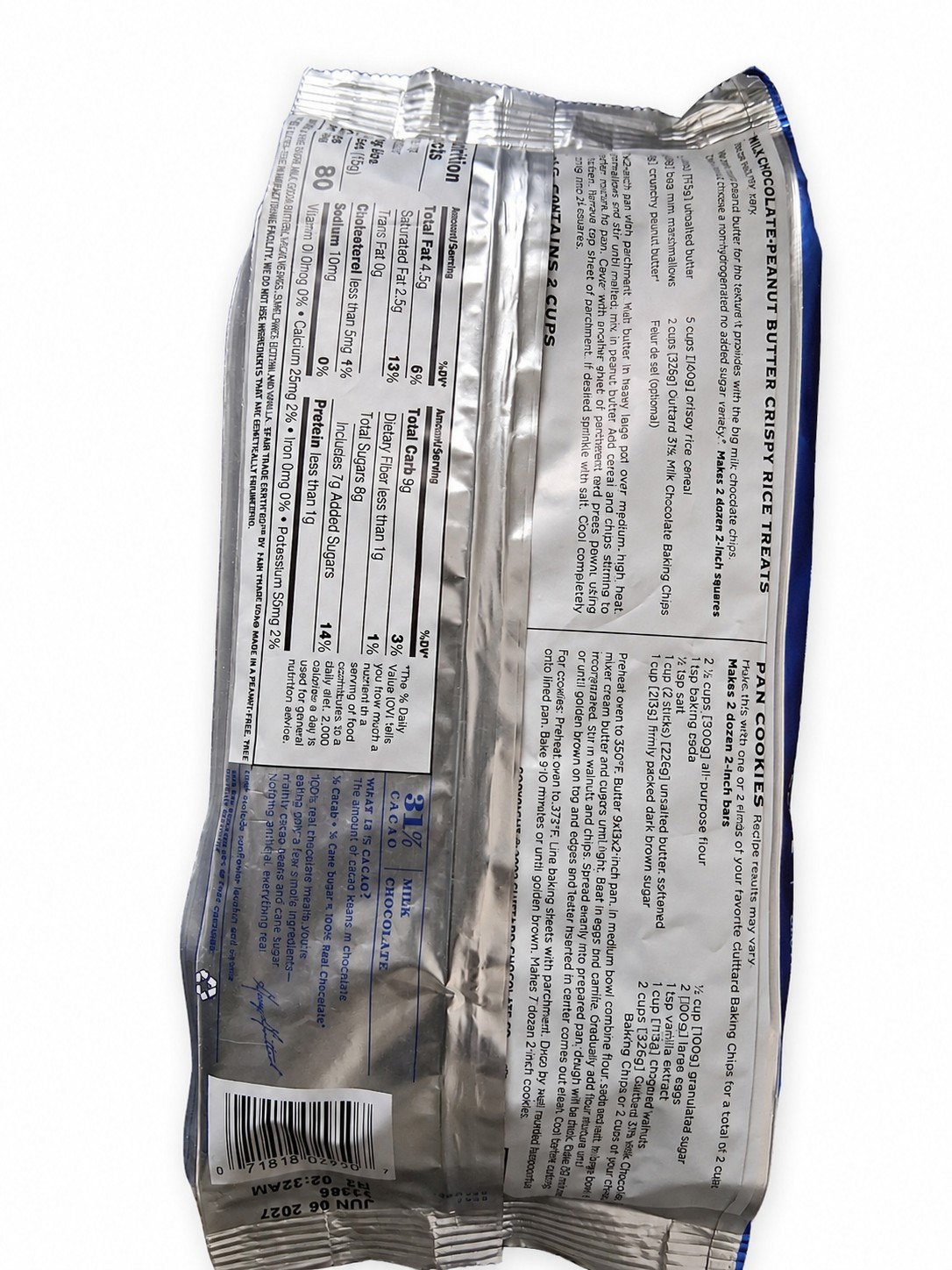 2 Pack Guittard Baking Chips, Milk Chocolate, 11.5 oz Free Shipping gallery