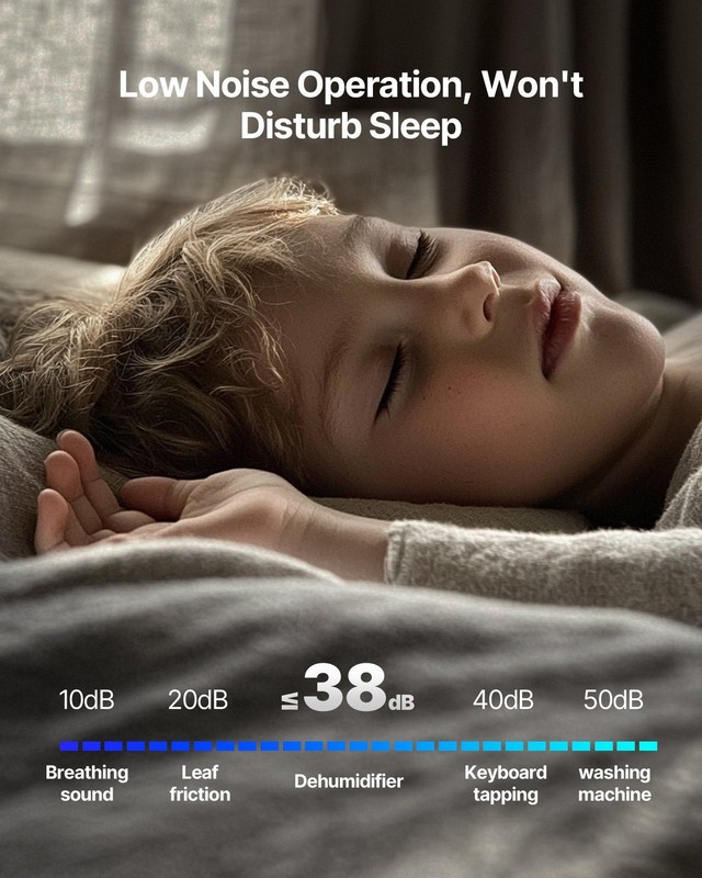 30pt Efficient Dehumidifier Smart Monitoring Near-Silent Running gallery