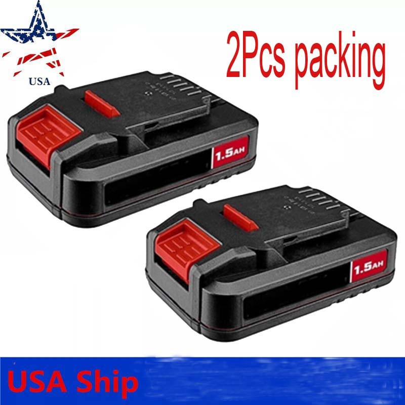 2Pcs 20V 1500mAh Hypermax rechargeable Lithium-Ion Battery for BAUER tool gallery