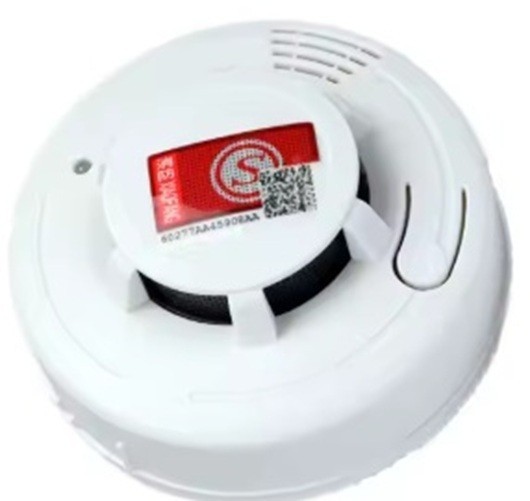 10 SMOKE DETECTORS Battery Power, Units Home Fire Alarm Safety Sensor w/ battery gallery