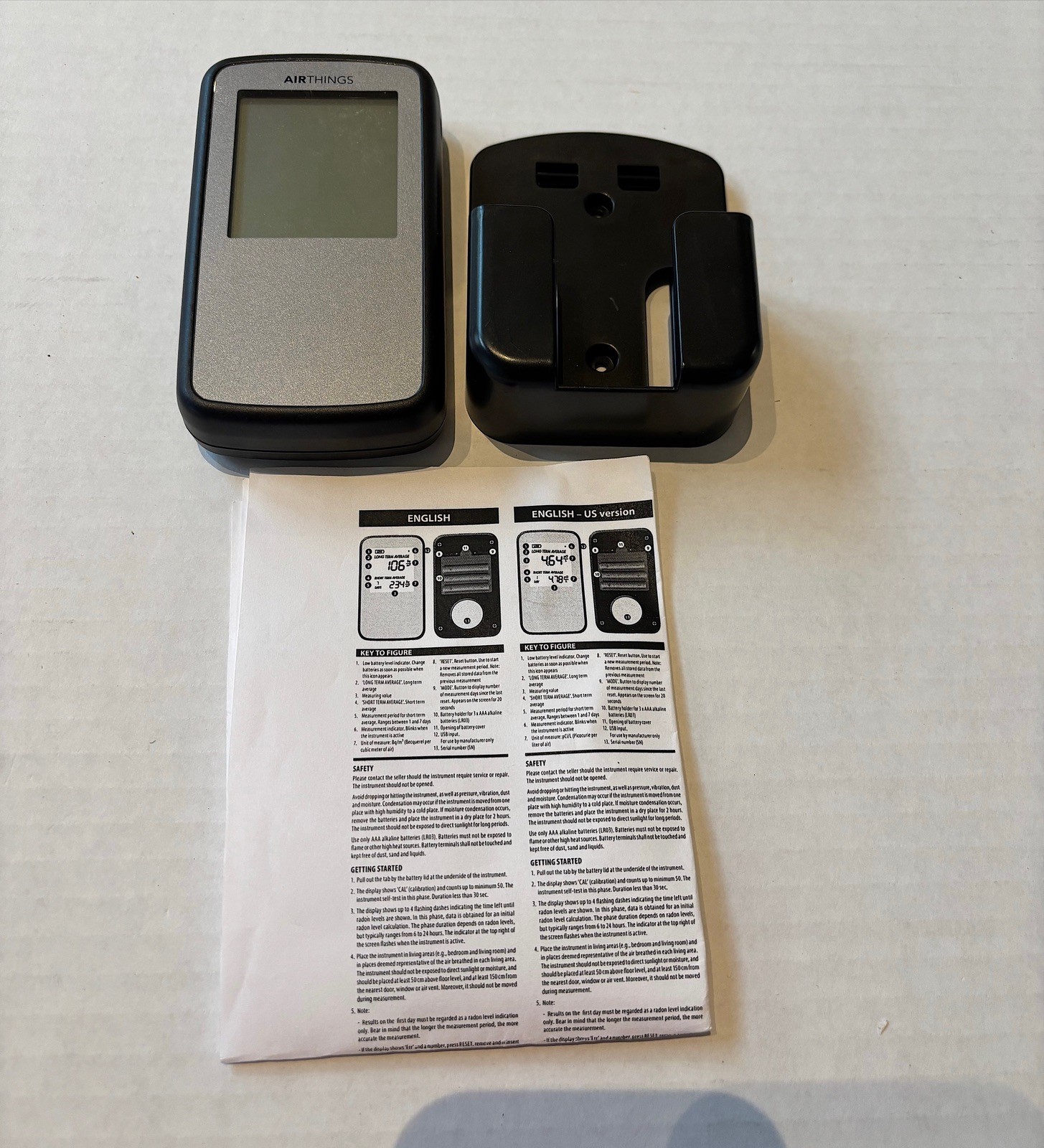 Airthings Corentium Home Radon Detector 223 Portable Lightweight, Easy-to-Use gallery