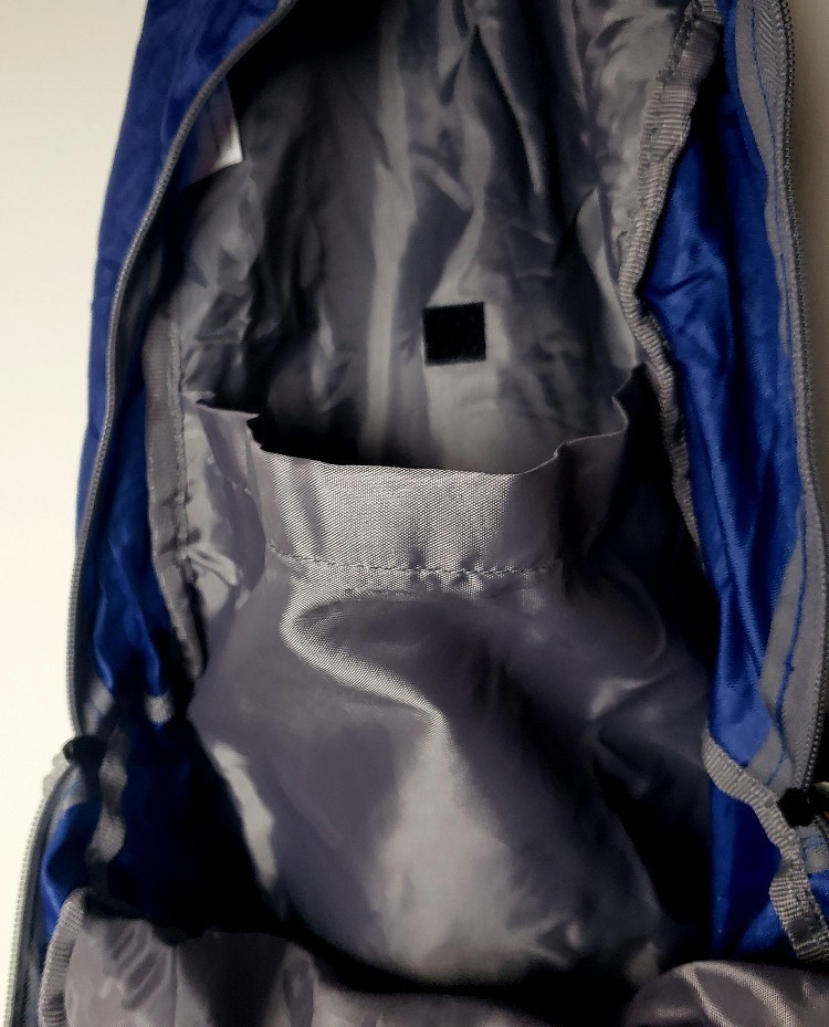 Eddie Bauer Packable Backpack Blue and Gray Lightweight Daypack 2