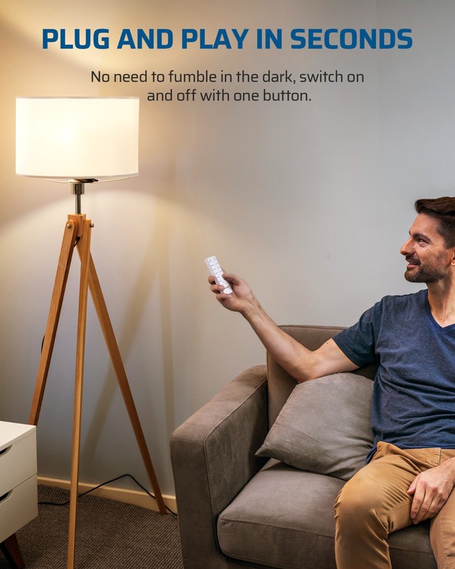 DEWENWIL Wireless Remote Control Outlet Switch Power Plug In for lights LED Bulb gallery