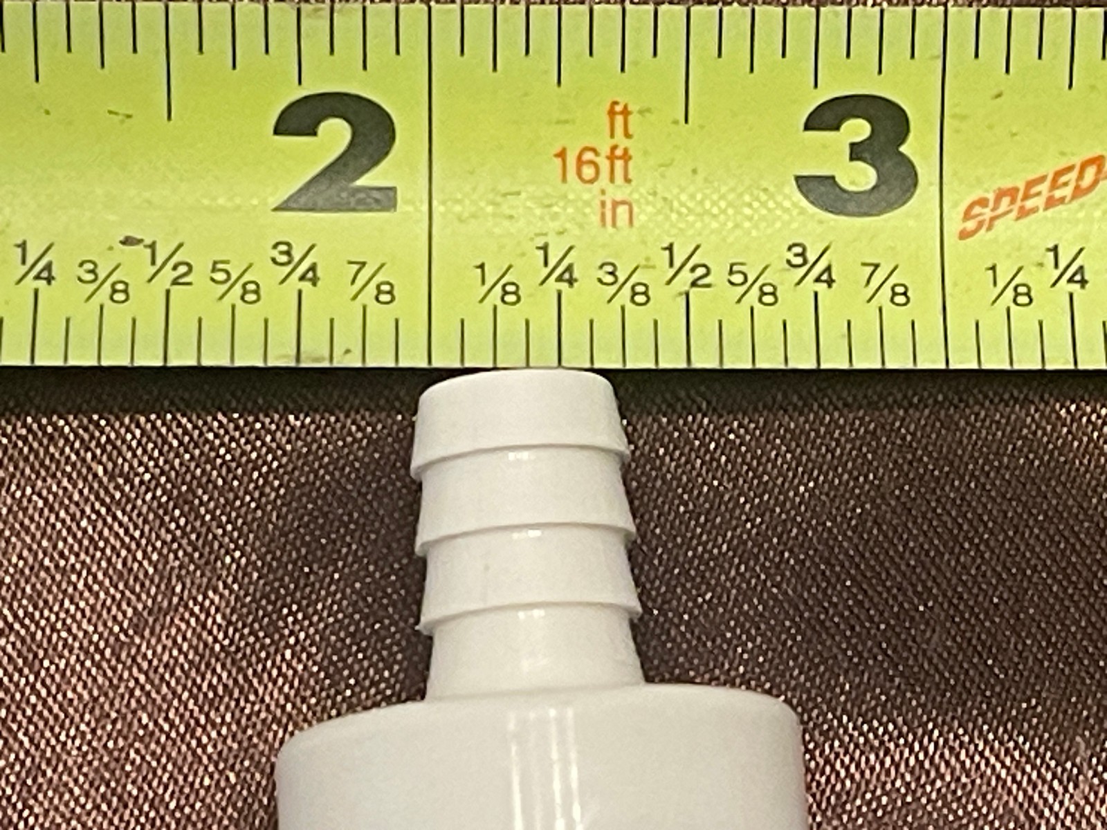 High-Flow Quick Disconnects 3/8" In-Line Hose Barb Coupling Body with Shutoff gallery