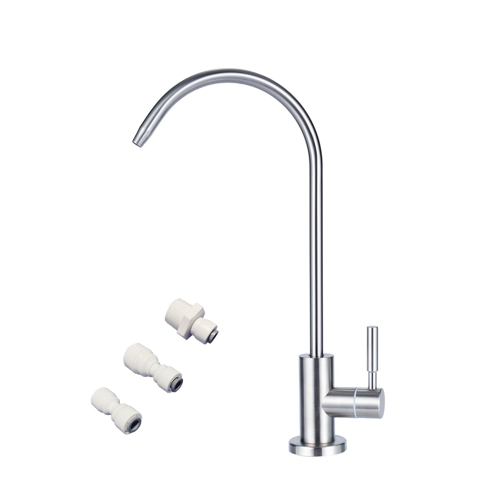Stainless Steel Drinking Water Faucet, RO Faucet for Water Filtration System gallery