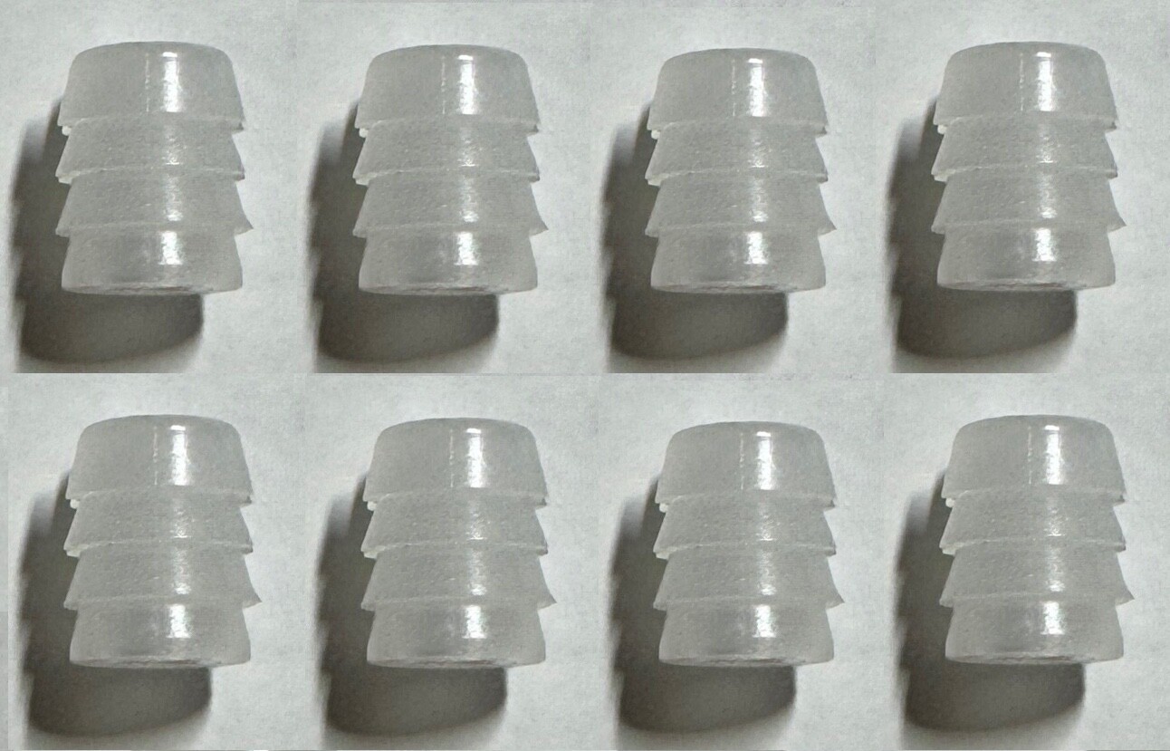 8x Ikea M6 Nut NUTS Metric Insert Socket Expander Plastic White Part # 102267 gallery