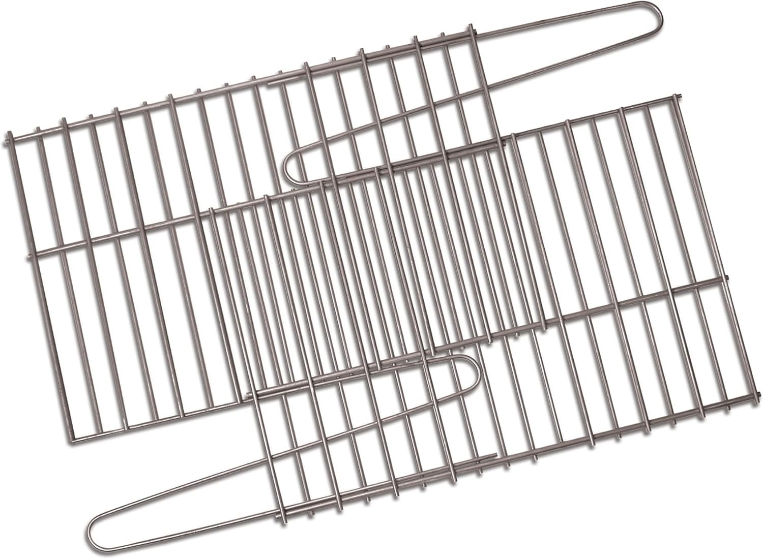 Versatile Adjustable Rock Grate 11x17 to 14x25 in Stainless Steel, Universal Fit gallery
