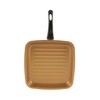 Gold Coast Deep Square Non-stick 11-1/2 inch Aluminum Grill Pan in Copper gallery