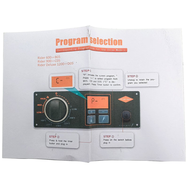 Control Panel Fit for Oklahoma Joe's Rider 600 900 Deluxe Wood Pellet Grill gallery
