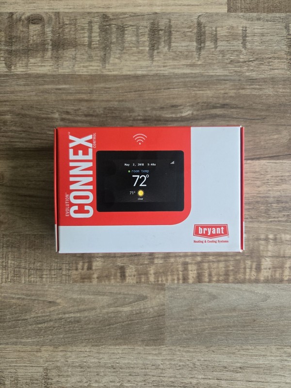 Carrier Bryant Evolution Connex Control Black, Wifi, Alexa SYSTXBBWEC01-C gallery