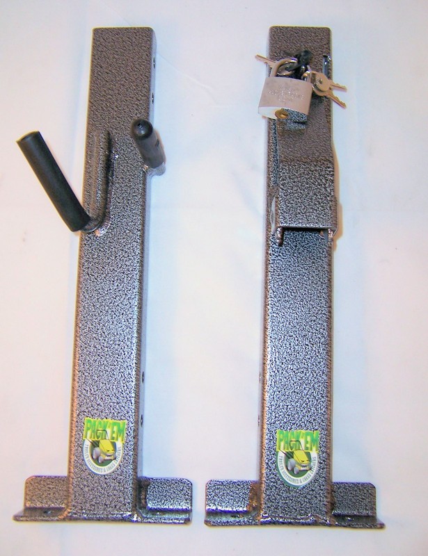 2 Place Lockable Weedeater Trimmer Rack Enclosed Trailer PK-6S/6S2/PK-5 gallery