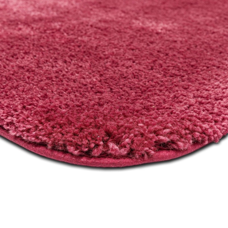 Mohawk Home Goliath Machine Washable Bath Mat 20 X 24 Contour Berry Azbig 250 gallery