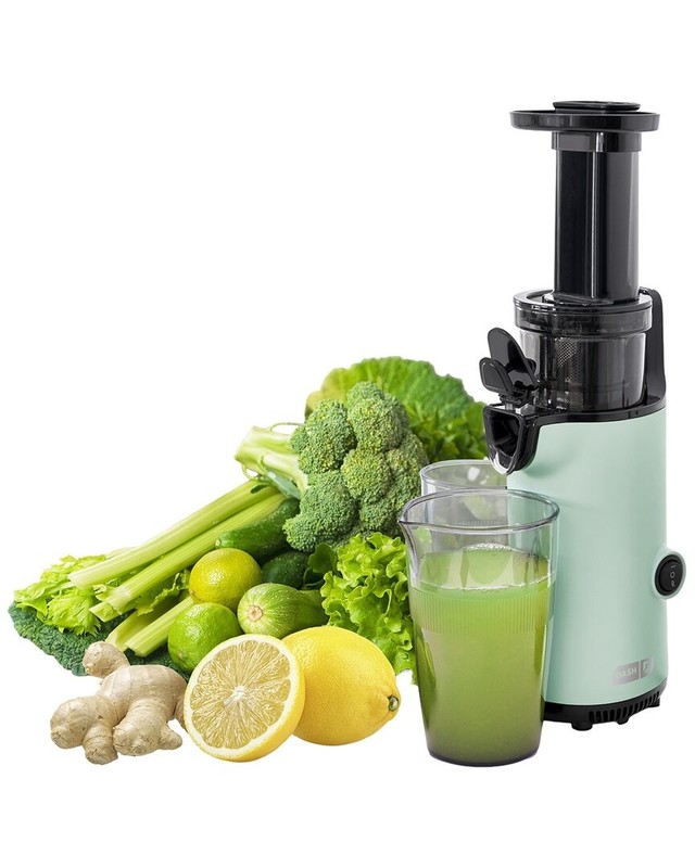 Dash Compact Cold Press Power Juicer Blue gallery