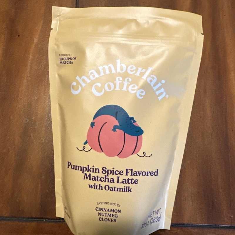 Chamberlain Coffee Pumpkin Flavored Matcha Latte with Oatmilk- 10oz gallery