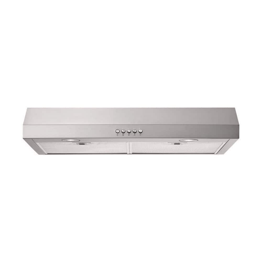 Vissani 30 in. 320 CFM Convertible Under Cabinet Range Hood in Stainless Steel gallery