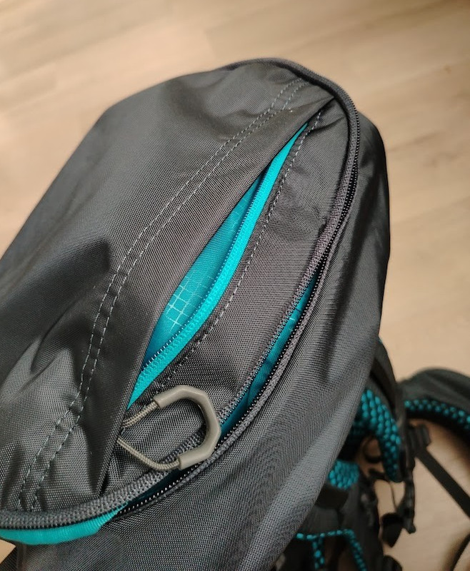 Gregory Kalmia 60L Women's Backpacking Pack Ventilated Backpanel Built-In Hydro 4