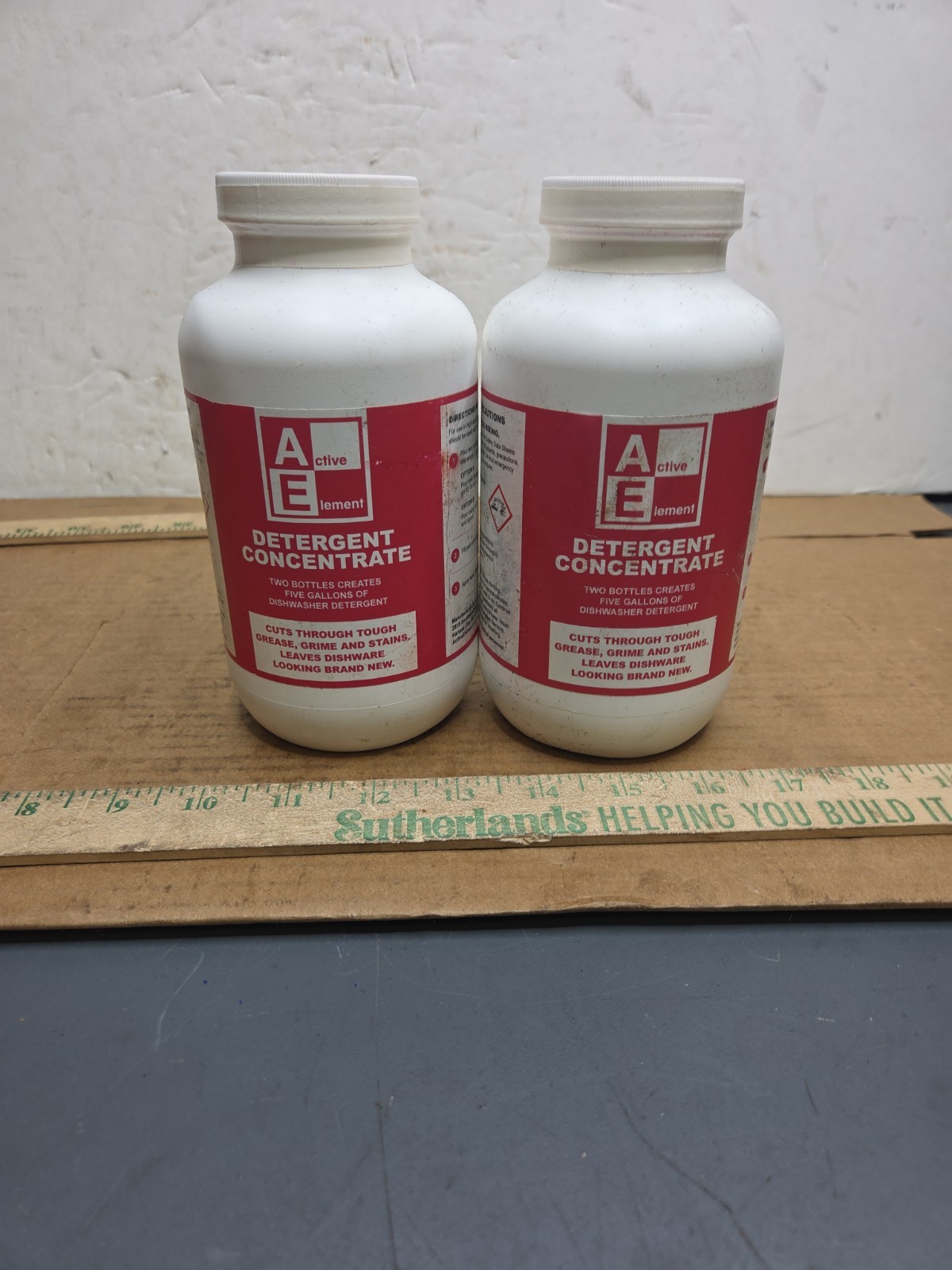 AE Commercial Dishwasher Detergent - Active Element - Makes One 5 Gallon Pail - gallery