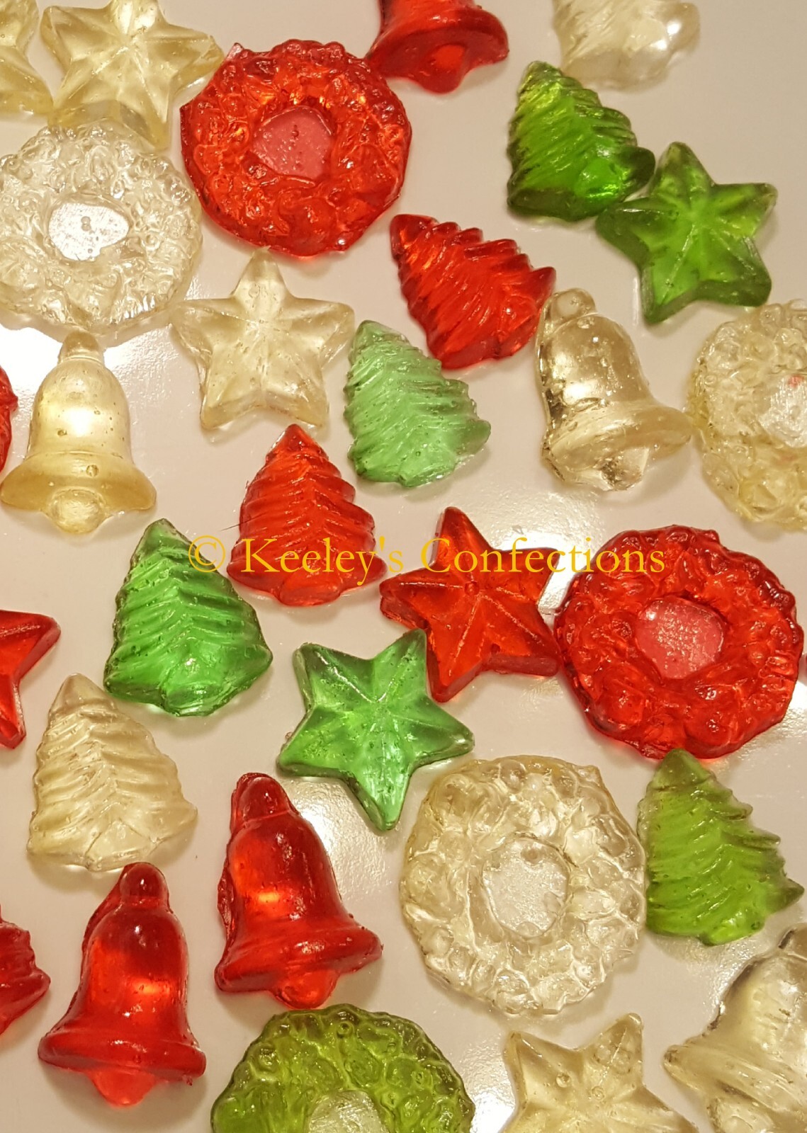 Christmas Holiday Mix Bite Sized Clear Toy Candy Edible Hard Candy 108 Count gallery