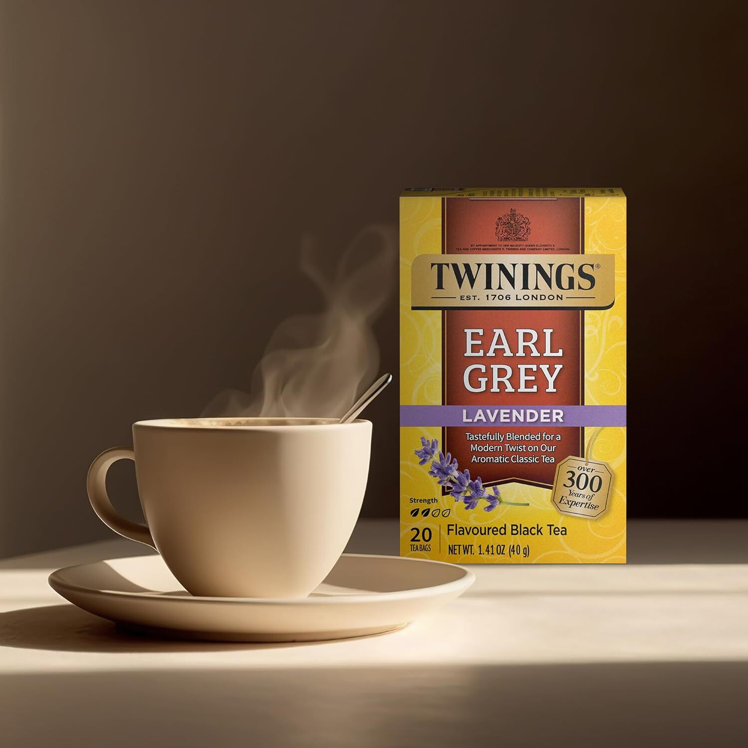 2 Pack -Twinings Earl Grey Lavender Tea Bags - Caffeinated - 20 count each gallery