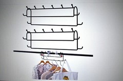 Karlliu 2-Pack Space-Saving Magic Hangers | 10-Hook Heavy-Duty Closet Organizer
