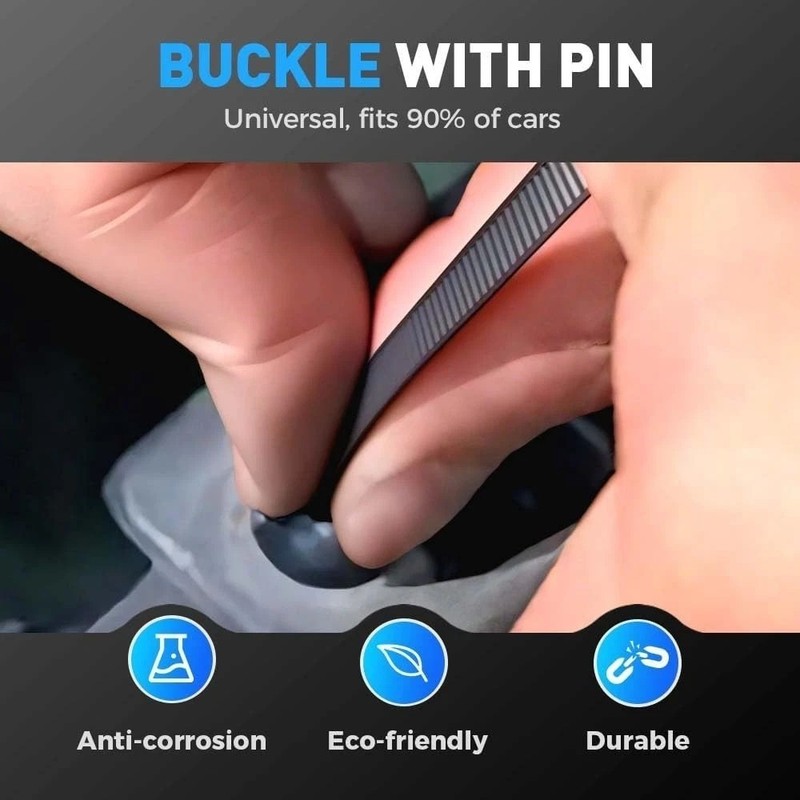 100 PCS Nylon Universal Cable Tie Buckle+Heavy Duty Self-Locking Zip Ties Holder gallery