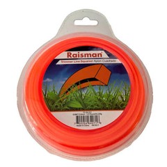 .080 STRING TRIMMER LINE SQUARE ORANGE .080″ 220 FEET 1/2 POUND DONUT