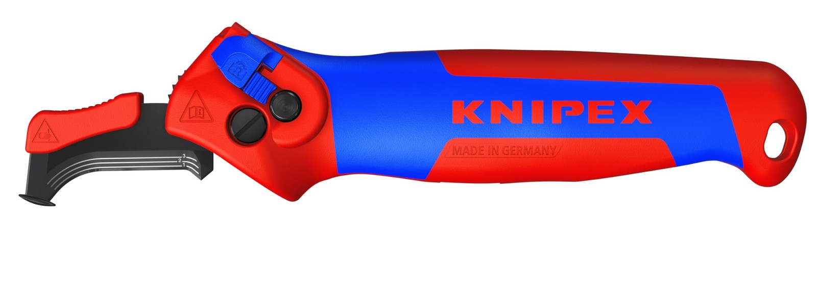 KNIPEX 1650145SBA Ratcheting Insulation Knife Fixed Blade Ergonomic Grip Tool gallery