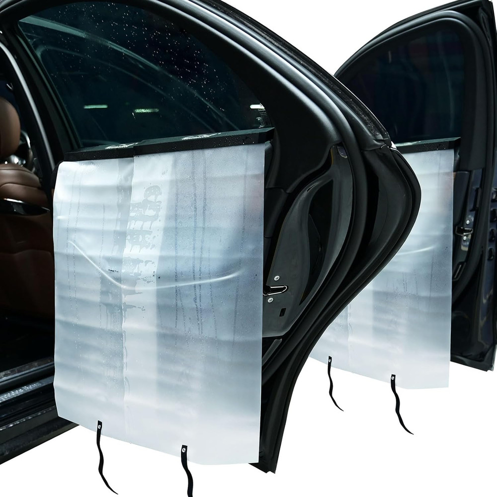 Waterproof Car Door Panel Cover - 2 Pack Window Protection