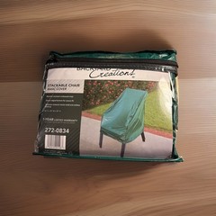 Backyard Creations Stackable Basic Cover 24″L×24″W×35″H NEW HD PVC Vinyl Green