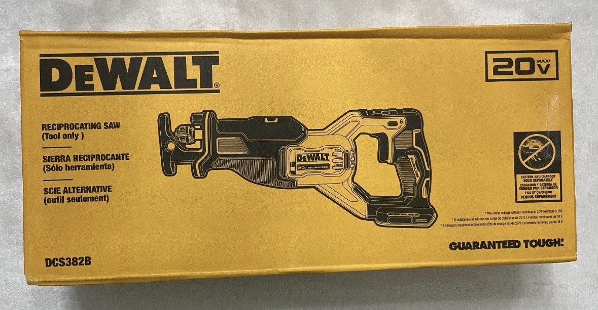 FAST 📦💨 Dewalt 20V DCS382B Reciprocating Saw Brushless XR Cordless 20 Volt Max gallery