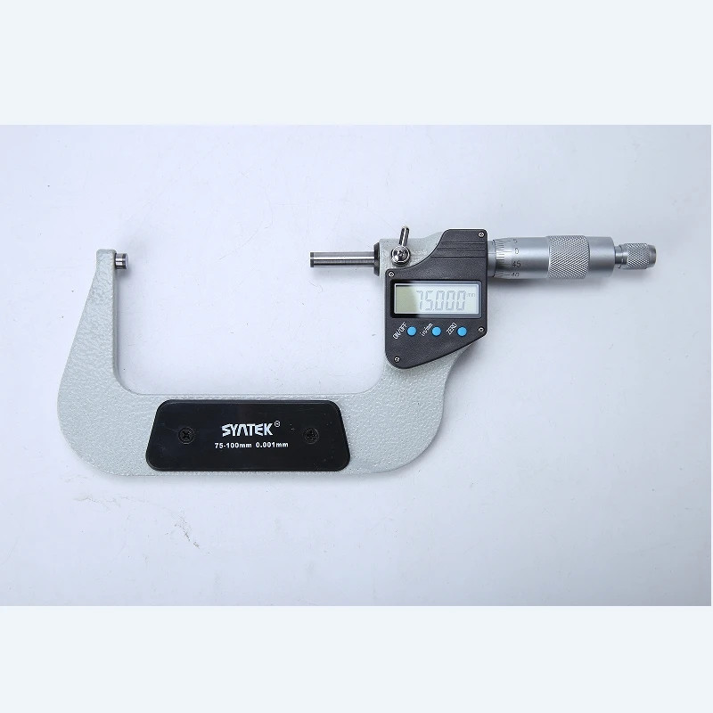 Outside Micrometro Guage Carbide Tip LCD Caliper Measure Tools 0-100mm gallery