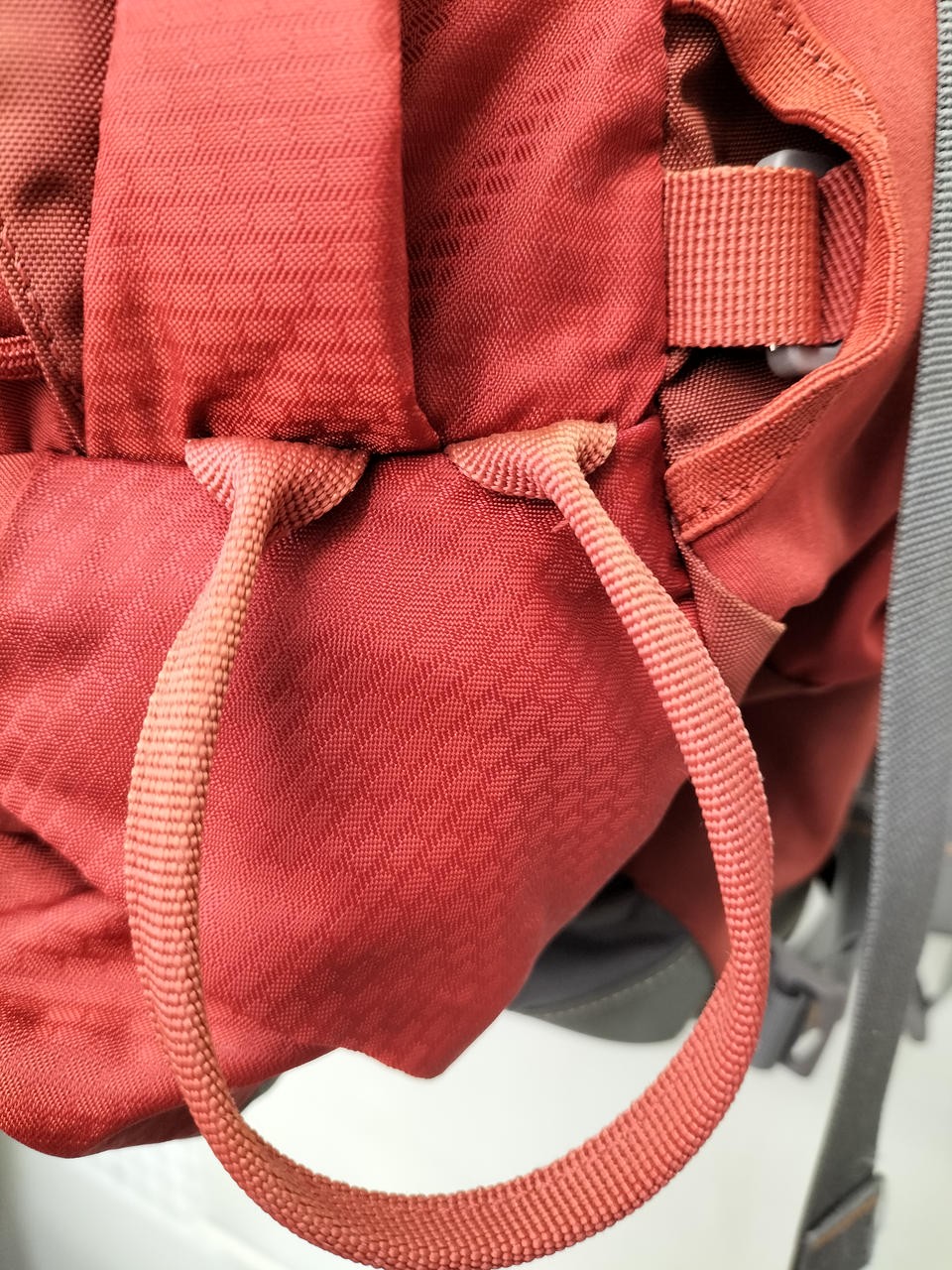Used  65L Red OSPREY Ariel Hiking Backpack 4