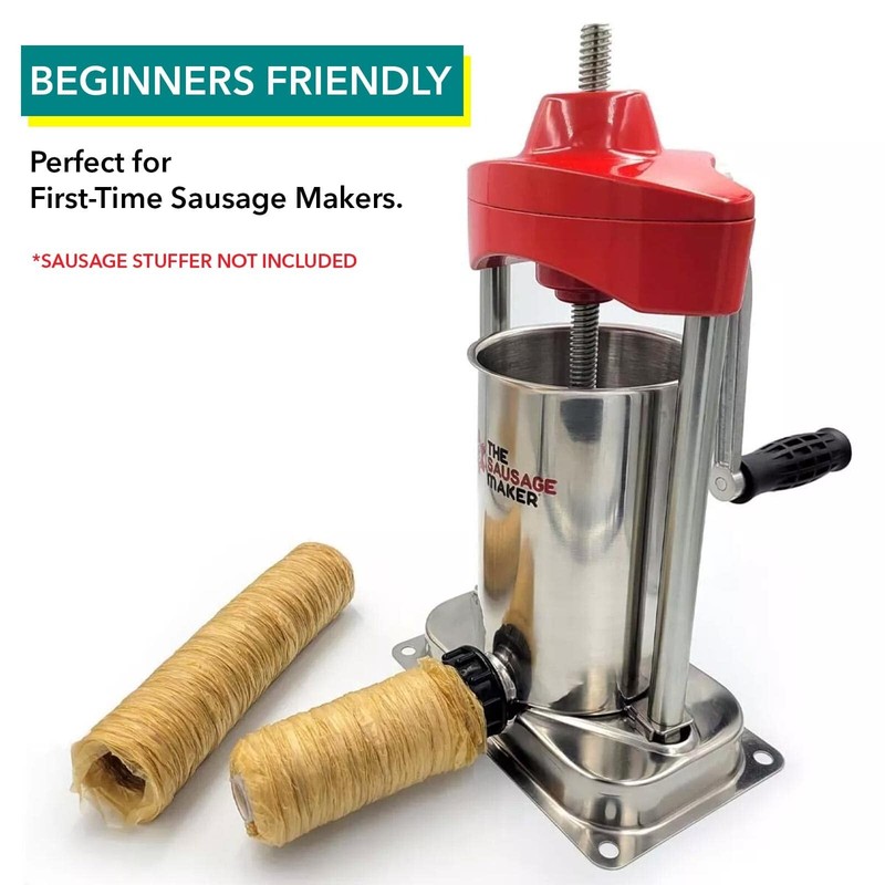 The Sausage Maker® Smoked Beef Collagen Casing For Sausage Making, Various Sizes gallery
