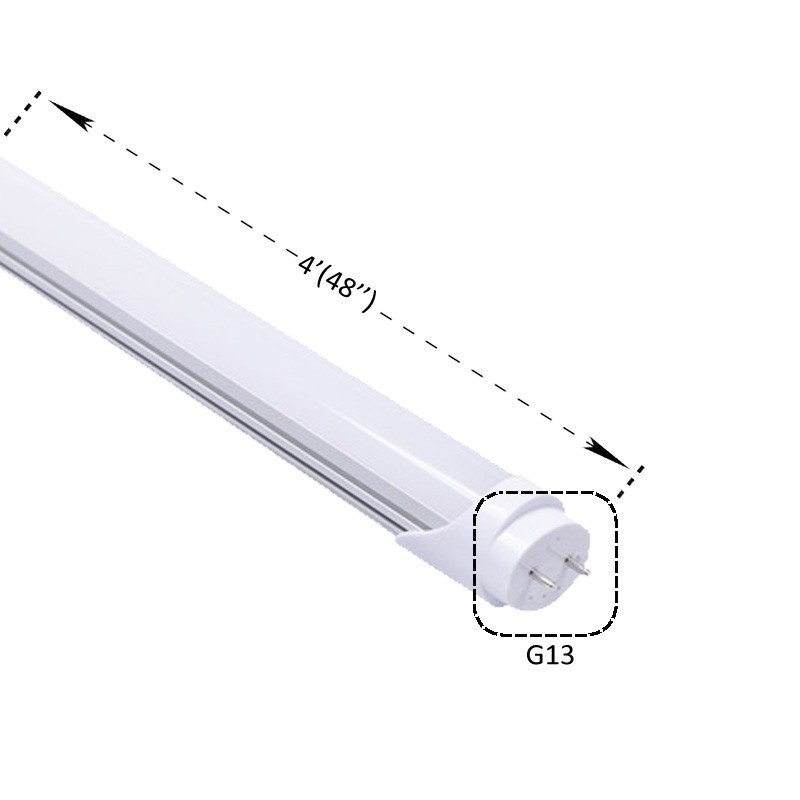 US Stock, AC85-265V F40T8 LED Fluorescent Replacement Tubes Light Lamp (25 Pack) gallery