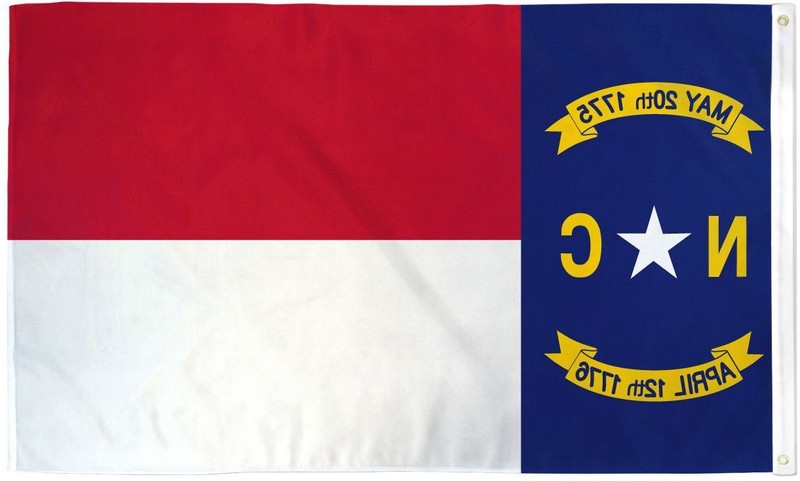 "NORTH CAROLINA" flag 2x3 ft polyester banner sign NC state gallery
