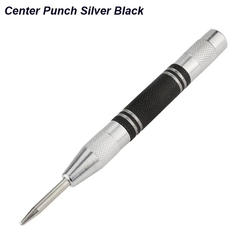Automatic CENTER PUNCH Tool Adjustable Spring Loaded Super Strong Metal Drill gallery