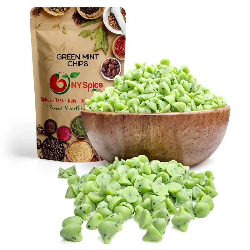 Green Mint Chips – Premium Baking Chips for Cookies, Desserts & Treats gallery